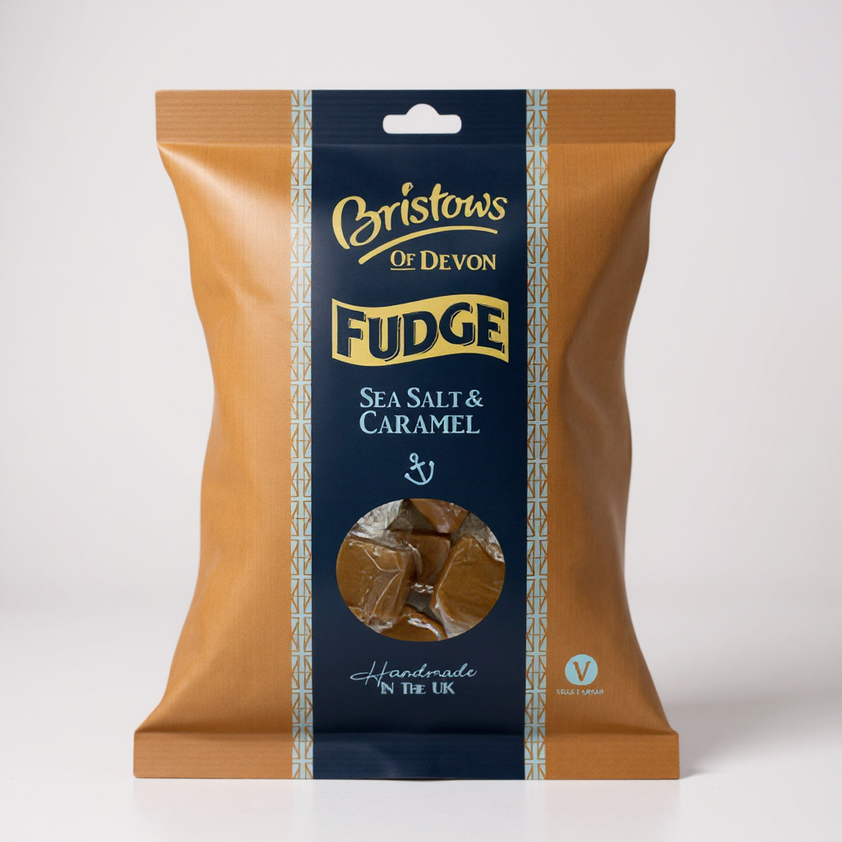 Bristow’s of Devon Handmade Fudge – 150g Bags | 3 Classic Flavours ...